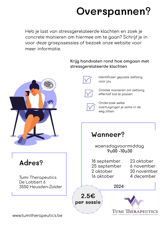 Flyer overspannenheid